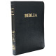 Biblia medie 057 ZTI, coperta piele neagra, fermoar, index